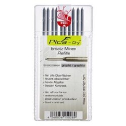 RECAMBIO MINAS PICA-DRY ESTUCHE 10 GRAFITO 4030