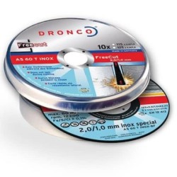 DISCOS SPECIAL CAJA 10 UDS 125 DRONCO AS60TINOX125