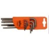 JUEGO 8 LLAVES TORX LARGA ACODADA A1401