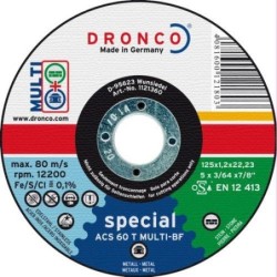 DISCO MULTICORTE 125X1.2 MM. ACS60T