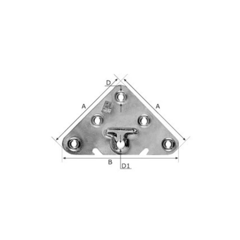 ESCUADRA COLGAR HG 304-000 1675