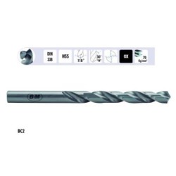 BROCA DIN-338 HSS RECTIFICADA Ø 07,00MM
