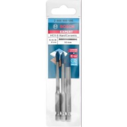 JUEGO BROCAS PORCELANICO EXPERT HEX-9 3 UNIDADES