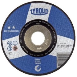 DISCO DESBASTE HIERRO STANDAR 115X6X22,2
