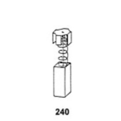 ESCOBILLAS (JUEGO ) MAKITA 851J