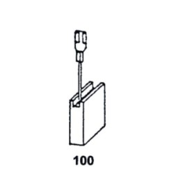 JUEGO ESCOBILLA PVC AEG/MILWAUKEE/SPIT 1366J