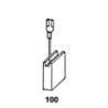 JUEGO ESCOBILLA PVC AEG/MILWAUKEE/SPIT 1366J