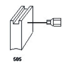 JUEGO ESCOBILLAS PVC BOSCH 1.607.014.138 1152J