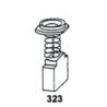 JUEGO ESCOBILLAS PVC MAKITA CB-304 1875JX