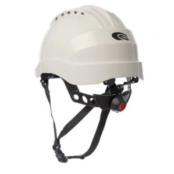CASCO P/TRABAJOS EN ALTURA.BCO. CURRO-V-BARBUQUEJO
