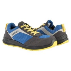 ZAPATO FLEX AZUL-AMARILLO T-39